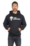 CHARCOAL HEATHER HOOD
