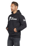CHARCOAL HEATHER HOOD
