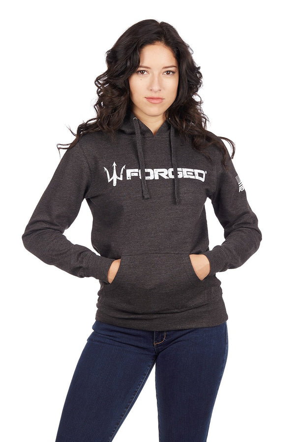 CHARCOAL HEATHER HOOD