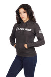 CHARCOAL HEATHER HOOD