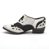 WHITE / BLACK