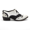 WHITE / BLACK